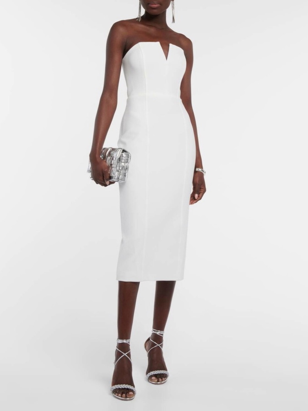 NEW Veronica Beard Nabi strapless midi dress